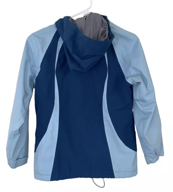 THE NORTH FACE Girls Medium Boundary Tri Climate Jacket two Tone Blue ...