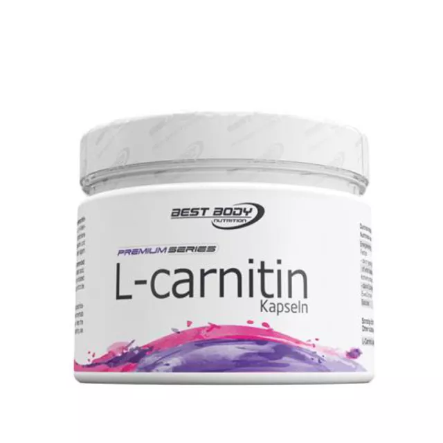 (110,80 EUR/kg) Best Body Nutrition L-Carnitin 200 Kapseln NEU OVP