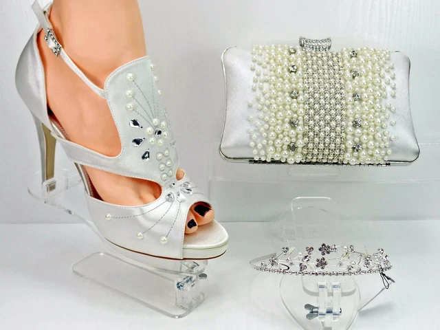 Ivory bag 2025 and shoes