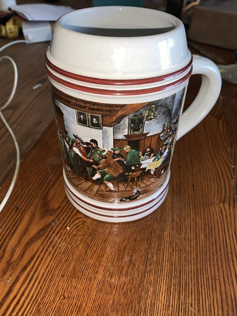 Vintage Gerz West Germany beer Stein W. Germany 1940s? Beautiful