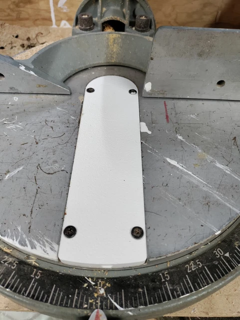 Zero-Clearance Insert Plate DELTA 36-220 10-Inch Compound Miter 1343982