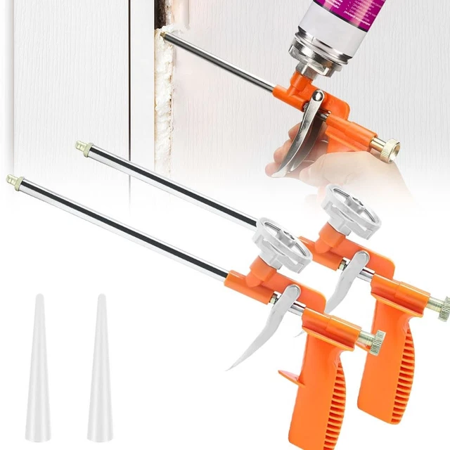 Set Da 3 Pistole Per Schiuma Professionale - Pistola Schiuma Poliuretano Per Edilizia E Montaggio