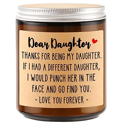 Daughter Gifts from Mom or Dad, Gifts for Daughter, Funny Birthday Gifts Yellow