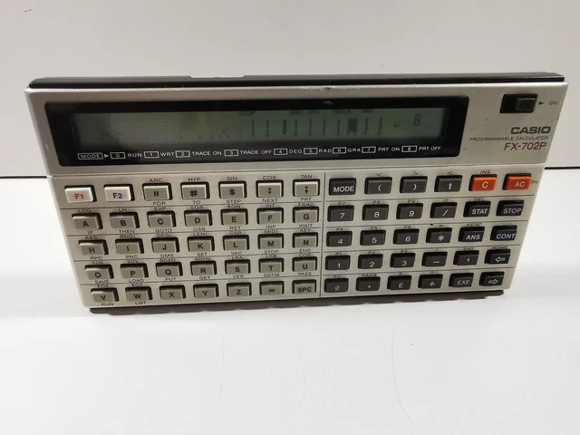 CALCULATRICE GRAPHIQUE VINTAGE CASIO FX-9700GC