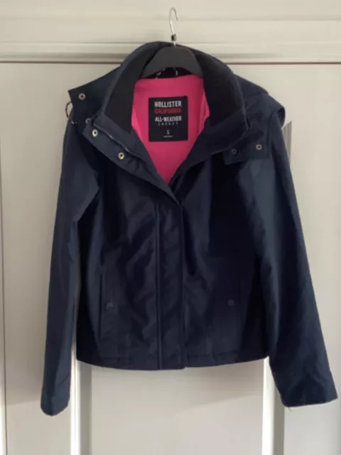 Hollister down blend hooded bomber jacket shop