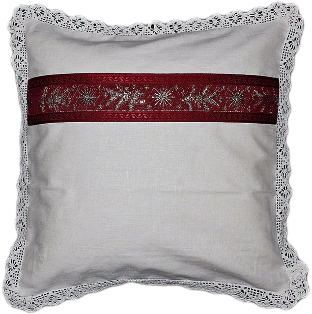 Kissenbezug 40x40 Cm Weihnachten – Schwarz-blau-rosa Mit Schmetterlingen, Polyester, Mit Reißverschluss, Für Kinderzimmer