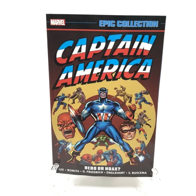 Captain America Epic Collection Vol 4 Hero or Hoax 2022 New Marvel TPB Paperback