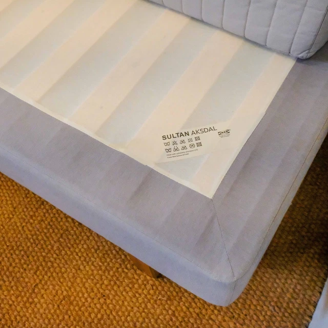 IKEA 2 SINGLE beds with slatted bases and Sultan foam mattresses 80x200