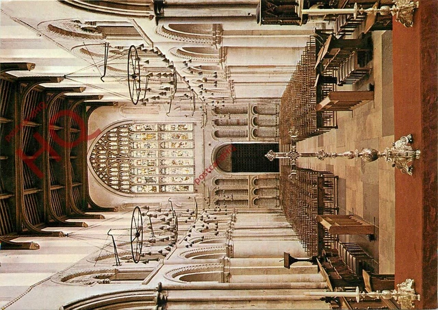 Picture Postcard-:Rochester Cathedral, the Nave Looking West