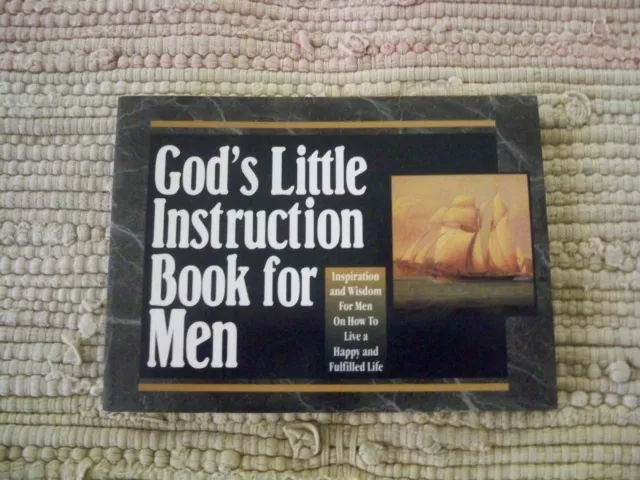 God's Little Instruction Book for Men, English, Paperback