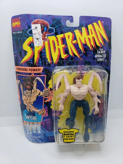 SPIDER-MAN: THE ANIMATED Series - Smythe Figure - 1994 Marvel Toy