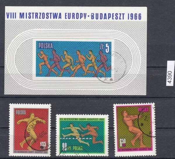 Briefmarken Polen gestempelt