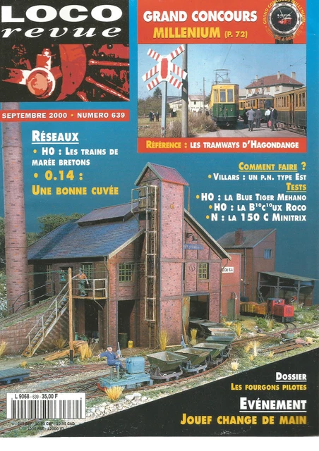 Revue Loco Revue N°639 - Thème : Corail, Couchettes, Tramway D'Hagondange, Fourgon Pilote - Occasion