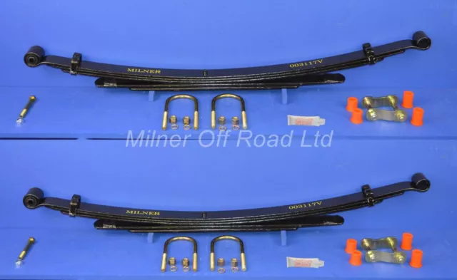 Suspension Leaf Spring Kit Rear Pair (3+2 LEAF) for Ford Ranger (16valve) 2006->