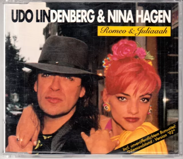 Udo Lindenberg & Nina Hagen – Romeo & Juliaaah - 3 Track Maxi CD 1993