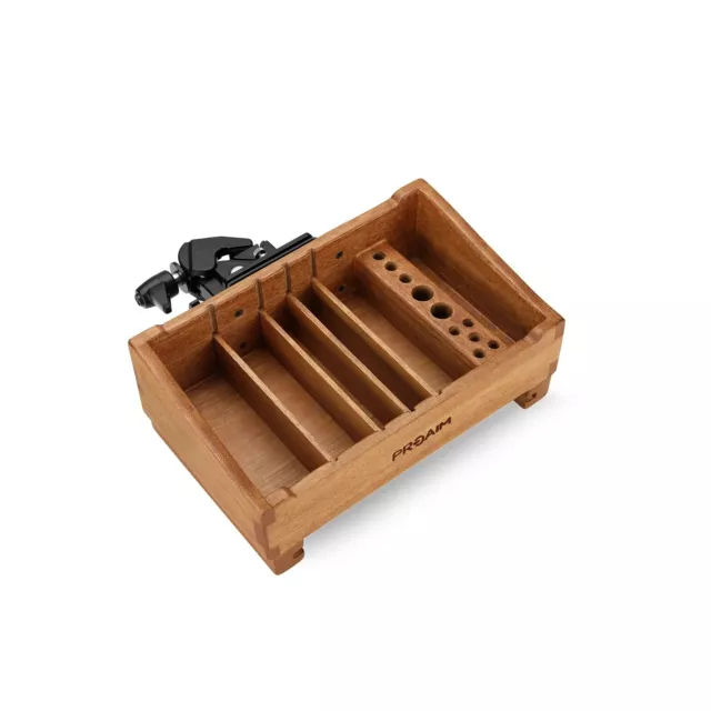 Proaim Camera Assistant Front Wooden Box for Accessories, Tools | For Production