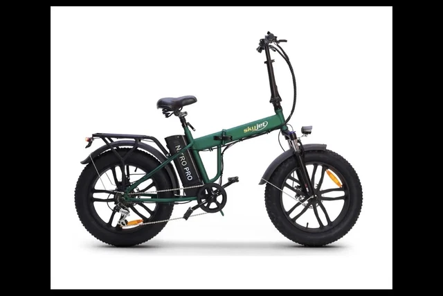 Vélo Pliant Électrique Skyjet 16" 1S Noir - 250W - Jusqu'à 185 Cm - 156E