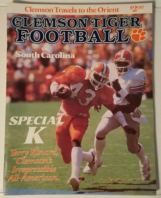 Clemson Vs South Carolina - Football Program - Nov. 20, 1982
