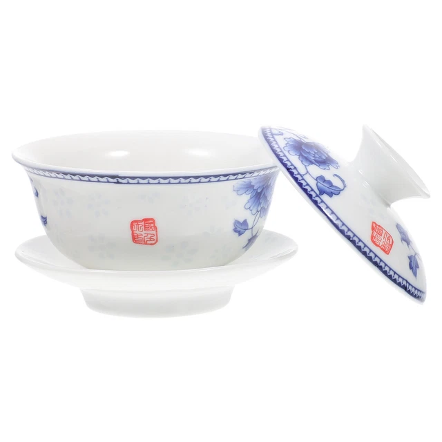 Juego de té de kung fu tazas de vidrio espresso taza de té cerámica blanca casera