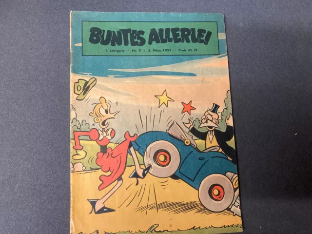 Aller: BUNTES ALLERLEI Comic Heft 9 von 1953   [7723]