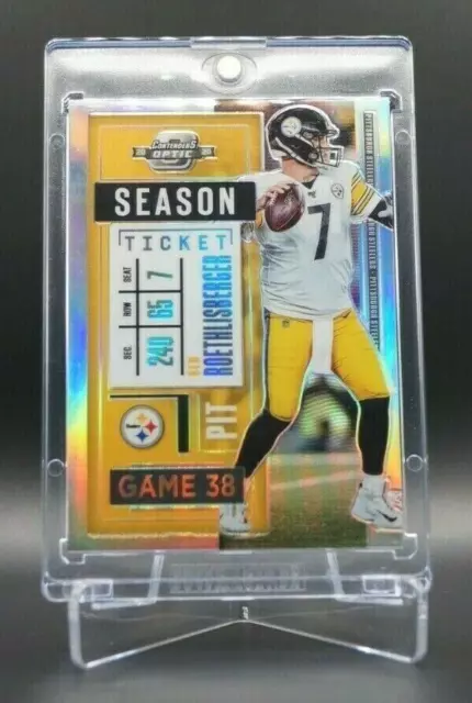 Ben Roethlisberger NFL Panini Contenders Optic Football 2020 Steelers 🏈