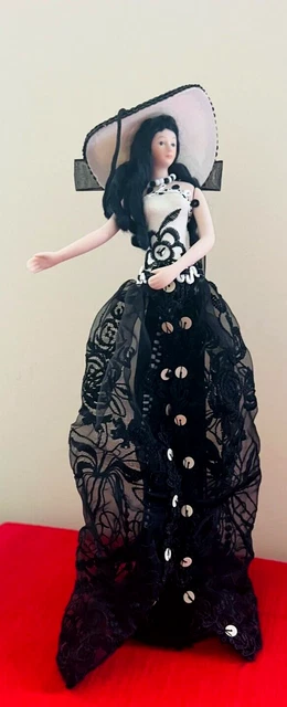 Beautiful Duck House Heirloom Victorian Tassel Doll 12"