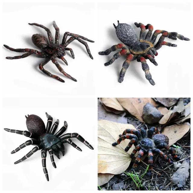 Natur Simulations insekt Schwarze Spinne Modell Arachnid Figur Halloween-Szenen