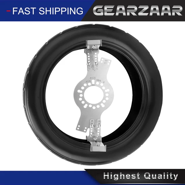 WHEEL FITMENT TESTING Tool, Tire Size Fit Test Measuring Mockup, 5-Lug ...