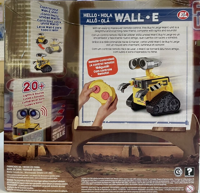 DISNEY PIXAR WALLE Hello Remote Control Figure Walle RC Robot NEW Toy