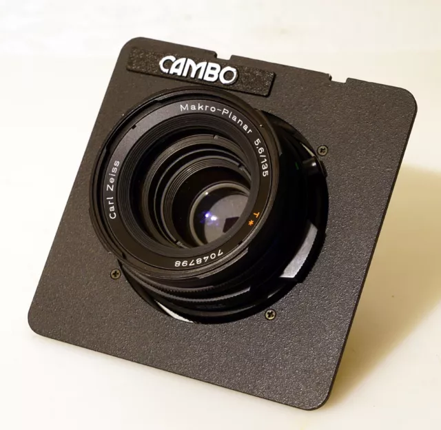 Carl Zeiss Makro-Planar T 135mm 5.6  + Cambo ULH-23 - Hasselblad Ultima Adapter