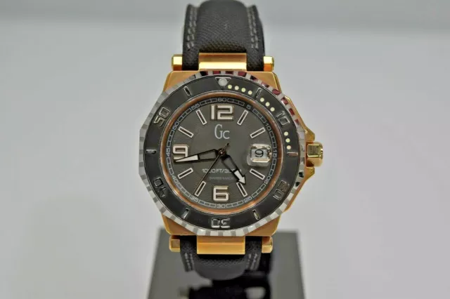 NEW GC GUESS Collection Black Nylon Rose Gold IP SS X79002G2S 100.00 PicClick