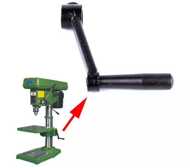 Drill Press Table Crank Handle Raise Lower 14mm Bore For ZQ4113/ ZQ4116/ ZQ4119