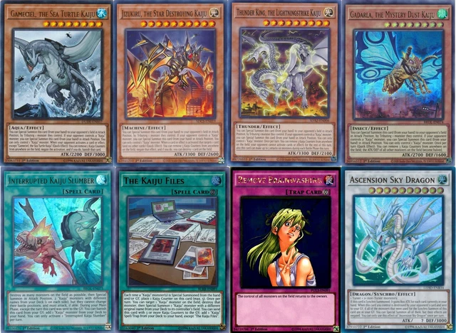 kaiju deck yugioh Amazon.com: Yu-Gi-Oh! Thunder King, The Lightningstrike Kaiju - SDAZ-EN008  - Common