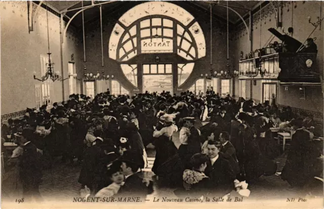 CPA NOGENT on MARNE Le Nouveau Casino. the ballroom. (509435)