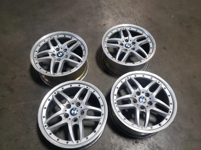 BMW E46 OEM Cromodora Style 71 Staggered 18x8 +47 18x8.5 +50 Wheels Rims 330i BMW E46 OEM Cromodora Style 71 Staggered 18x8 +47 18x8.5 +50 Wheels Rims 330i