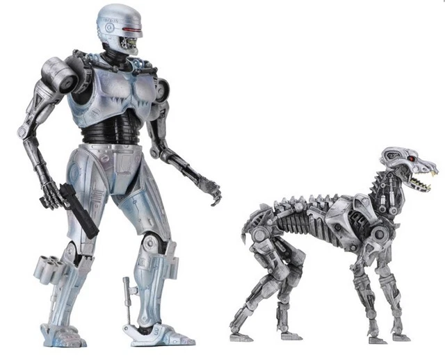 NECA ROBOCOP VS The Terminator Action Figure 2 Pack EndoCop Dog 