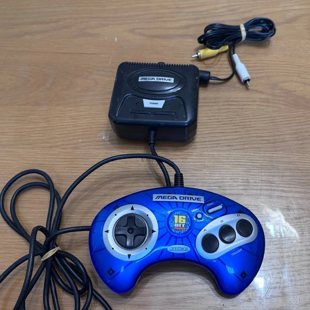 RADICA SEGA MEGA Drive Plug & Play Mini Console 6 Games Altered Beast ...
