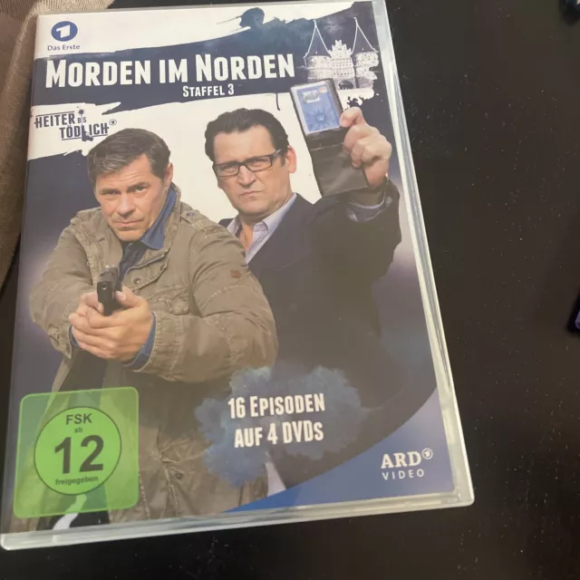 DVD Box Morden im Norden Staffel 3 sehr guter Zustand NDR Serie 4 DVDs Lübeck
