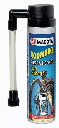 Bomboletta Per Gonfiare e Riparare Ruote Gomme Bici Bicicletta e Scooter