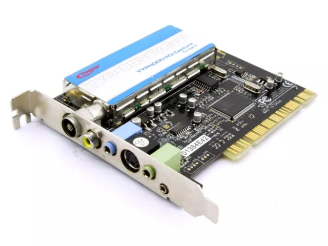 Typhoon 701013814690 Multimedia Tcl PCI Capture TV Card LR138 Audio/Video Board