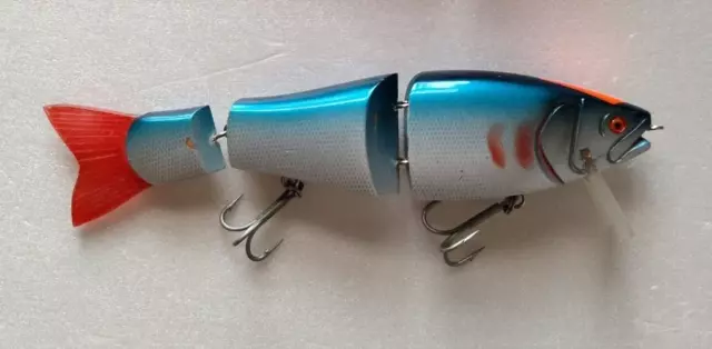 Roman Made TRICK Japan Big Glide swimbait señuelo para lubinas Rare HTF...