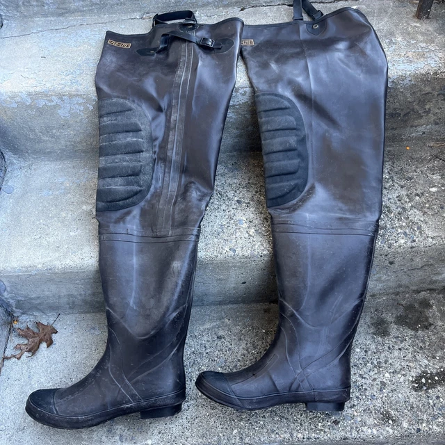 Pro line rubber hip boots clearance