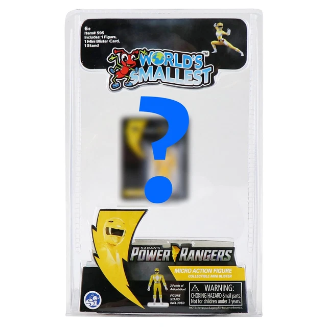 Uno Power Rangers MÁS PEQUEÑO MUNDO Power Rangers Micro Figura Uno Aleatorio EUR 17,57 ...