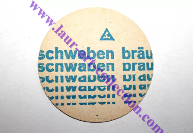 Schwaben Brau - Ancien Sous Bock / Dessous Verre Biere Alcool, Bier Beer Coaster