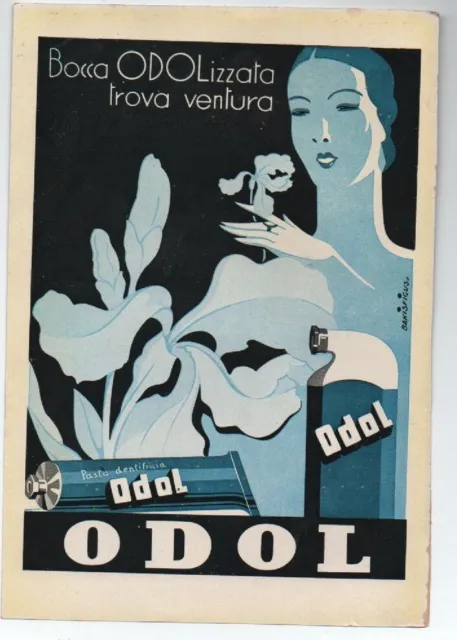 ODOL pasfa dentifricia - advertising / pubblicità vintage