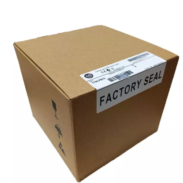 New Original Factory Sealed AB 1756-PB75 SER B ControlLogix 24V DC Power Supply