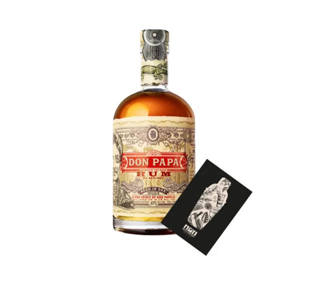 Don Papa Rum 0,7l (40% Vol) Ron Spirituose Bar Cocktail Longdrink Rarität - [En