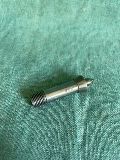Levin "D" Collet Watchmaker's Lathe Male Taper Center Levin "D" Collet Watchmaker's Lathe Male Taper Center