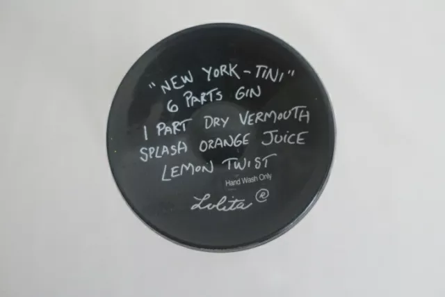 Lolita Martini Stemware New York Tini Big Apple Statue of Liberty Taxi Subway 10