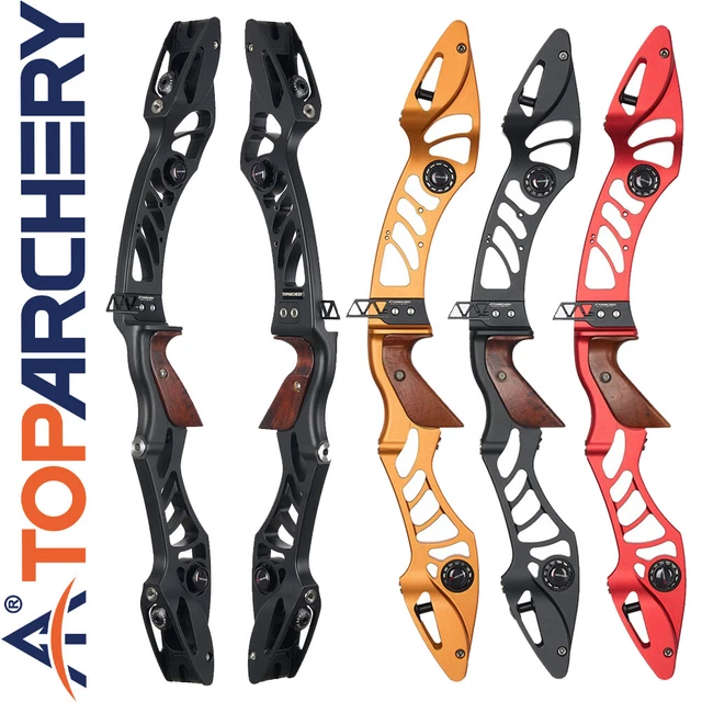Recurve Riser Sizes 25& ILF RISER Archery Takedown Recurve Bow Riser Aluminum Competition ...